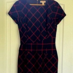 Brooks Brothers - Red and Blue Dress - Size 4